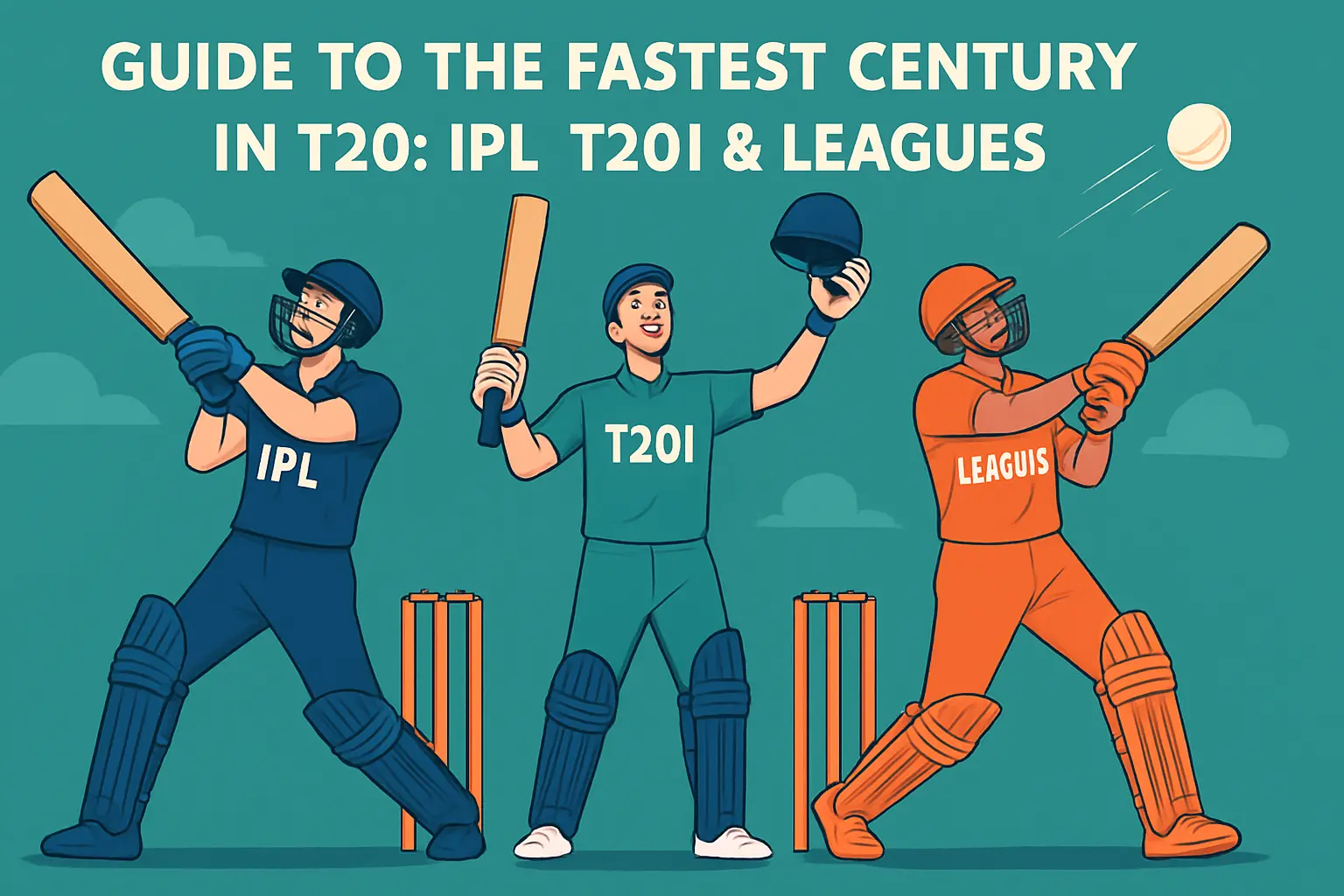 Guide to the fastest century in t20: IPL, T20I & Leagues