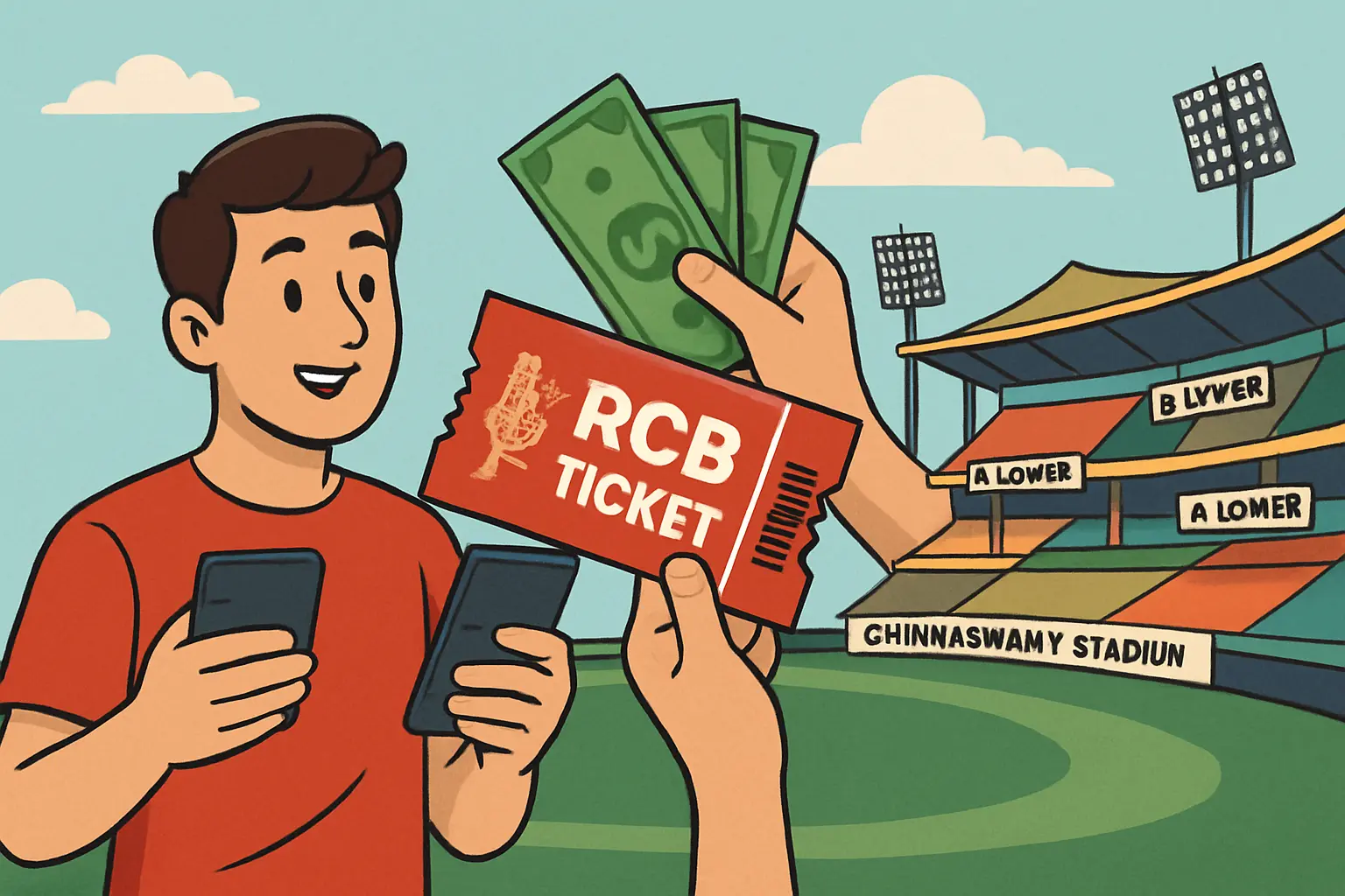 Guide to rcb tickets: Prices, Booking & Chinnaswamy Stands