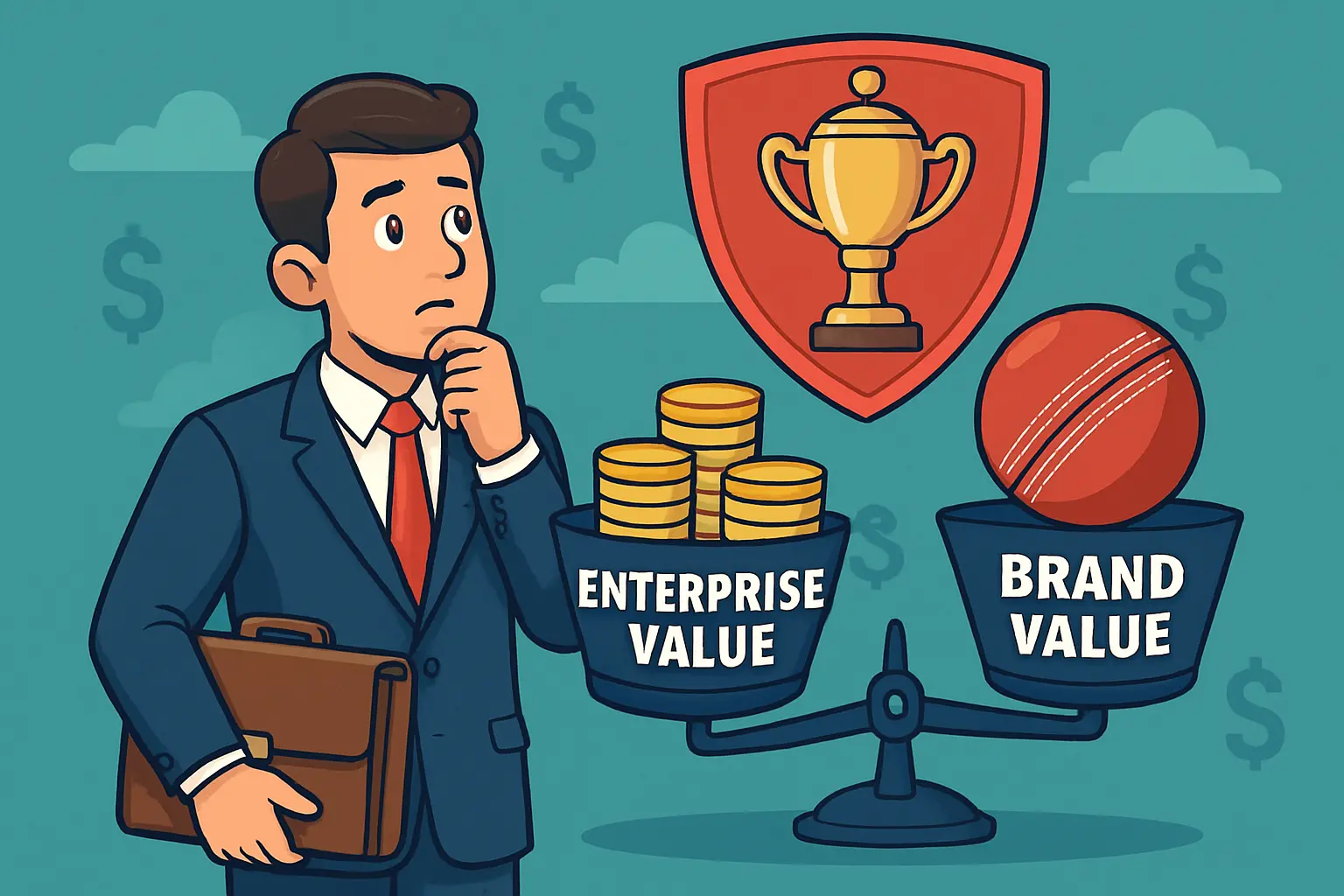 A guide to richest ipl team: Enterprise vs Brand Value
